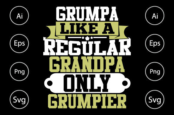 Grumpa Like a Regular Grandpa T Shirt: A Crafts and Graphics Review