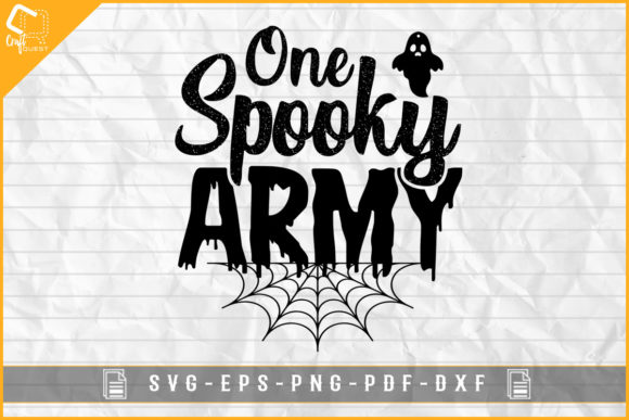 Halloween T-shirt One Spooky Army Design Review
