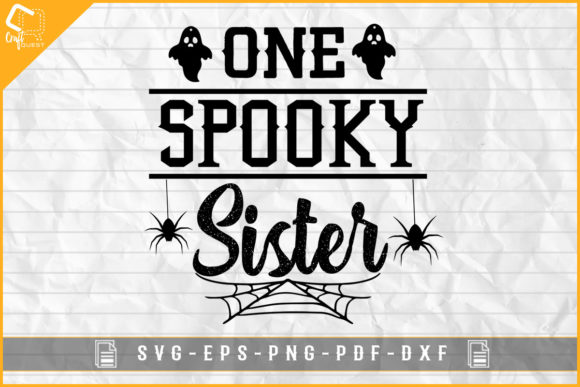 Halloween T-shirt One Spooky Sister Review
