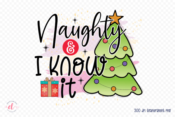 Naughty and I Know It PNG, JPG, PDF Review