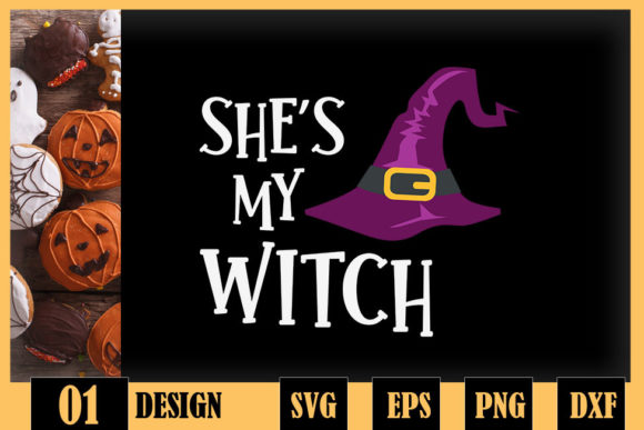 Shes My Witch Matching Halloween Couple: A Designer's Review of Graphics and Crafts