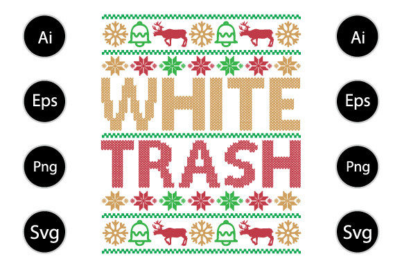 White Trash Graphics for Crafts and Content Publishing